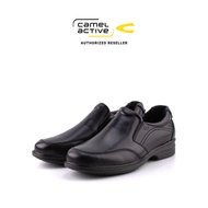 camel active Leather Elegant Slip On Formal Shoes Men Black ARGOS 802402-BE1SV-1