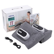 gray Electric Leg Massager Wireless Calf Massager 3-Speed Hot Compress Thigh And Calf Massage Relax 