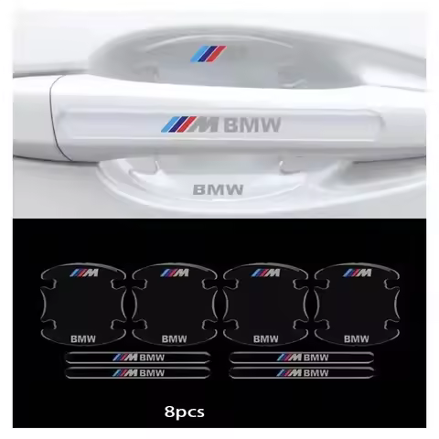 Car Door Handle Protective Film Door Bowl Anti Scratch Stickers For BMW i7 X7 G07 LCI iX I20 X1 U11 