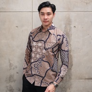 Jayabaya Batik ASWANGGA Kemeja Batik Katun Lengan Panjang