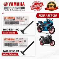 YAMAHA ORIGINAL R25 MT-25 INTAKE EXHAUST EKZOS VALVE 1WD-E2111-00 1WD-E2121-00 GENUINE ENGINE PARTS
