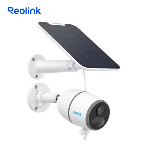 REOLINK 4MP 4G LTE Celluar Security Camera Person/Vehicle/Animal Detection 2-Way Talk Solar & Batter