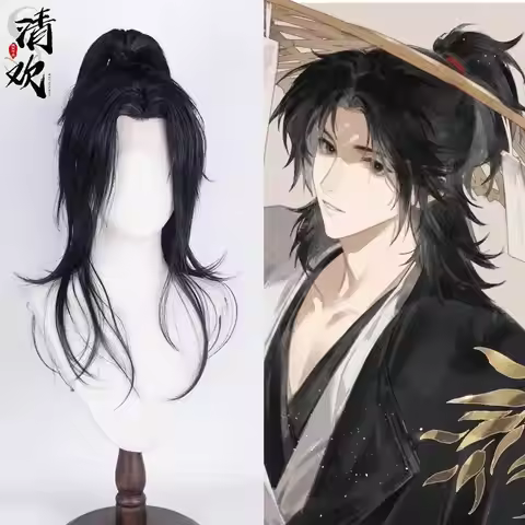 Where Winds Meet Wu Xia Young Master Styled Wig Chinese Ancient Customized Hanfu Photography Accesso