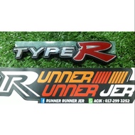 [EMBLEM HONDA TYPE R EK9 ORIGINAL