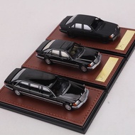 WTX 1/64 Mercedes Benz W140 Pullman Extended Alloy Diecast Car Model Toy Birthday Gift