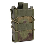 Tactical Tiger Style Quick Release 1000D Outdoor Elastic Magazine Pouch Molle System Single Column J