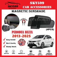 (Magnetic)Perodua Bezza Epic Sunshade [4 PCS]