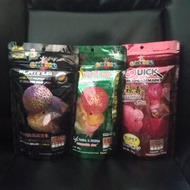 Okiko PACKAGE SIZE MEDIUM MIX CONTENTS 3 OKIKO PLATINUM|Okiko QUICK RED|Okiko HEAD UP LOHAN FISH FOO