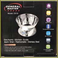 ❥ ♟ ℗ ORIGINAL GENERAL MASTER WEIGHING SCALE / GRAM SCALE / TIMBANGAN / KITCHEN SCALE / DIGITAL SCA