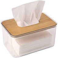 Acrylic Tissue Box, Acrylic Dryer Sheet Holder for Laundry Room, Table Clear Dryer Sheet Dispenser R