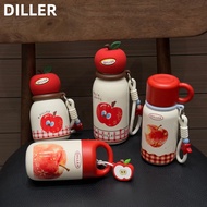 botol air tahan sejuk 保温杯 DILLER High-value Apple Series Thermos Cup 316 Stainless Steel Cup Student