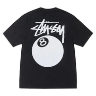 STUSSY 8 BALL TEE - BLACK