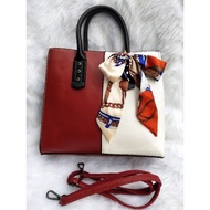 Dusto Brand Japan Surplus Red white Hand bag with Sling