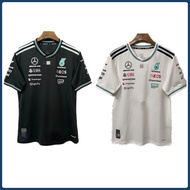 2025-26 Benz Racing Suit Rugby Jerseys Men Short Sleeve Round Neck