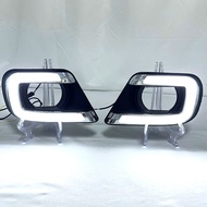 Dodge Journey Lampu Siang Lampu Depan Kereta 2014-2016 Pengubahsuaian Kereta LED Lampu Siang Lampu P