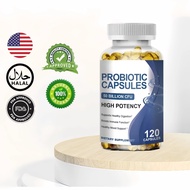Probiotic Capsules 50 Billion CFU with Prebiotics & Digestive Enzymes Promote Digestive
