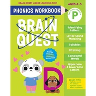 Brain Quest Phonics Workonics Workbook: Pre-Kindergarten/Workman Publishing Quest: [Sanmin Online Bo