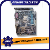 Motherboard H61 soket 1155 Asus/Gigabyte Second Murah Bergaransi