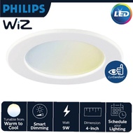 Philips WiZ LED 4-inch Smart Lighting Tunable White Downlight 9W