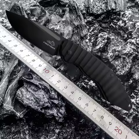 FREETIGER FT712 Pocket Folding Steak Knife D2 blade Camping Tool Outdoor Survival Hunting Tactical K