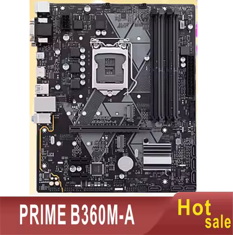 PRIME B360M-A 64GB LGA 1151 DDR4 Micro ATX B360 100% Tested Fully Work ok