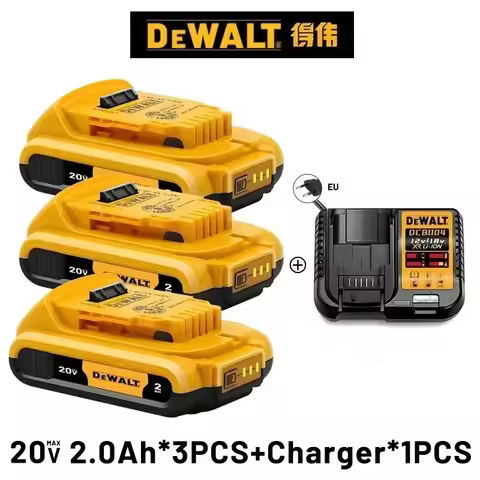 Original DeWalt 6Ah/5Ah/ 20V battery replaceable DCD887 DCD805 DCF860 Dcd796 DCG406 DCF880 DCF512 DC