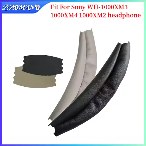 BAOMAND For Sony WH-1000XM3 1000XM4 1000XM2 Headphone Headband Protector with Zipper Universal Headp