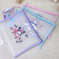 SKM A4 Size Transparent Mesh File Paper Storage Bag With Handle HMS175 Beg Fail