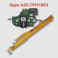 Oppo A3S CPH1803 Handsfree Board + Flexible Cas Oppo A3S CPH1803 Original