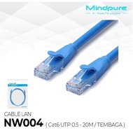 CAT 6 UTP LAN CABLE 0.5M 10M MINDPURE/