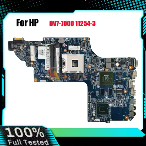 11254-3 Laptop Motherboard 681999-001 682037-001 For HP Pavilion DV6 DV7 DV7-7000 With GT630M GT650M