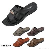 ADDA PU Slippers Casual Shoes Slip-On Style For Men Model 73820-M1 (Size 39-43) Urgent