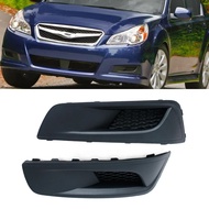 Car Front Bumper Grille Fog Light Cover For Subaru Legacy 2010 2011 2012 Grill Bezel Headlight Trim 