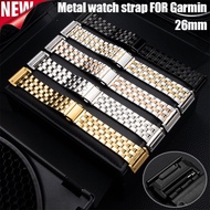 26mm Metal watch strap Compatible for Garmin Fenix 8 51mm Fenix 7X 7XPro 6XPRO 5x Puls Epix Pro 51mm