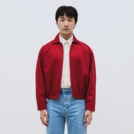 bobs your uncle / Evan Jacket 100%Cotton Twill / Red เสื้อแจ็คเก็ต