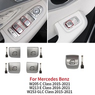 For Mercedes W205 W253 Car Power Window Switch Button Cover Cap Replacement For Benz C GLC Class Cou
