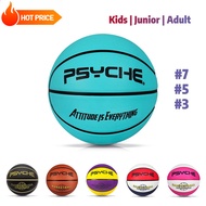 「Psyche」Original Basketball Ball Size 5 Basketball for Kids Basketball Ball Junior Size Medium Size 