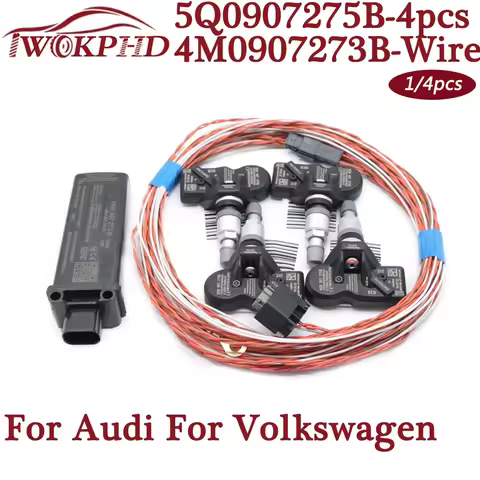 4M0907273B 5Q0907275B TPMS Tire Pressure Sensor Monitoring System For AUDI A3 A4 B9 Q2L Q3L A5 A6 A7