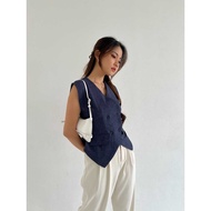 EVERCLO - Karen Sleeveless Top - Women's Sleeveless Blouse Top