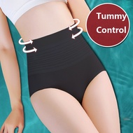 Women's High Waist Seamless Panties With Belly Control Plus Size L-2Xg