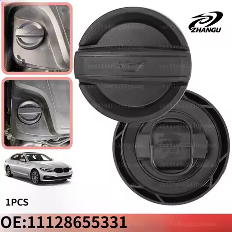 ZHANGU 11128655331 Engine Oil Filler Neck Sealing Tank Cap Cover For Bmw 1 3 5 Series E60 E87 E90 E9