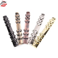 PINOU Spiral Rings Binder Clip Diary File Folder Clip A5 A6 A7 Metal File Folder Refillable