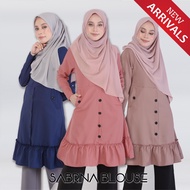 SABRINA BLOUSE- TUNIC BLOUSE MUSLIMAH
