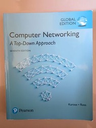 #23畢業出清 贈中文譯本❗️原文網路概論用書 Computer Networking : A Top-Down Approach, 7/e (IE-Paperback)〔Keith Ross , James Kurose著〕