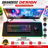TaffGO Mouse Pad 30 x 90 cm LED RGB Deskmat RGBWW 25cm x 35cm 30cm x 80cm 30 x 90cm Office Gamer PC 