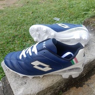 Lotto football boots, navy blue flag, sewn all around