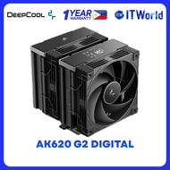 DeepCool AK620 G2 Digital NYX Dual Tower CPU Air Cooler R-AK620G2-BKNNMN-GJD-1 itw