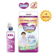 [TẶNG 8 MIẾNG] Tả quần Bobby 3mm Mega Jumbo Gạo non size XXL76