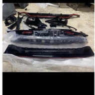 accessories untuk bumper honda jazz gk5 flrs 1:1 jdm