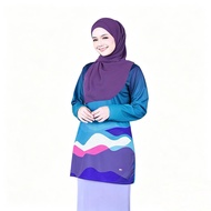 DJ Sport Muslimah Jersey / Women Muslim Wear Sport Jersey / Hiking Jersey